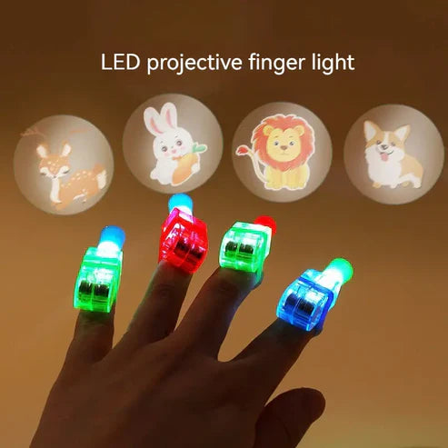 Kids Finger LED Projector Toy – Magical Light Show for Children🌈🧒