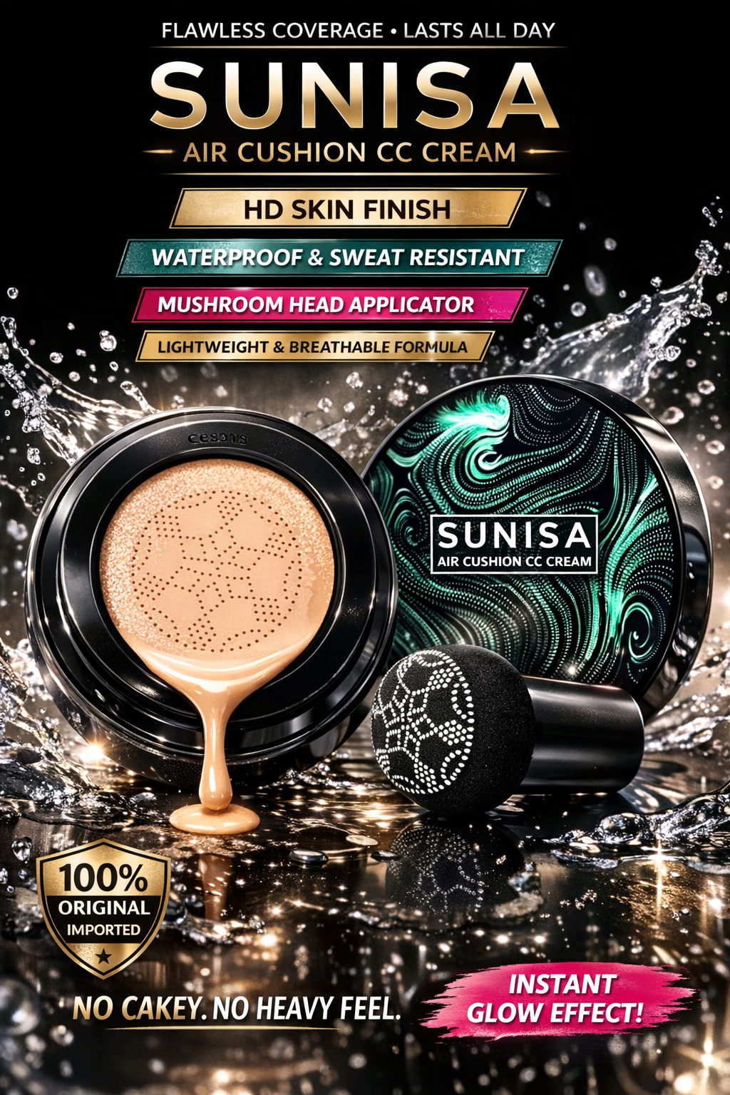 Original SUNISA Mushroom Head Foundation – International Beauty Edition