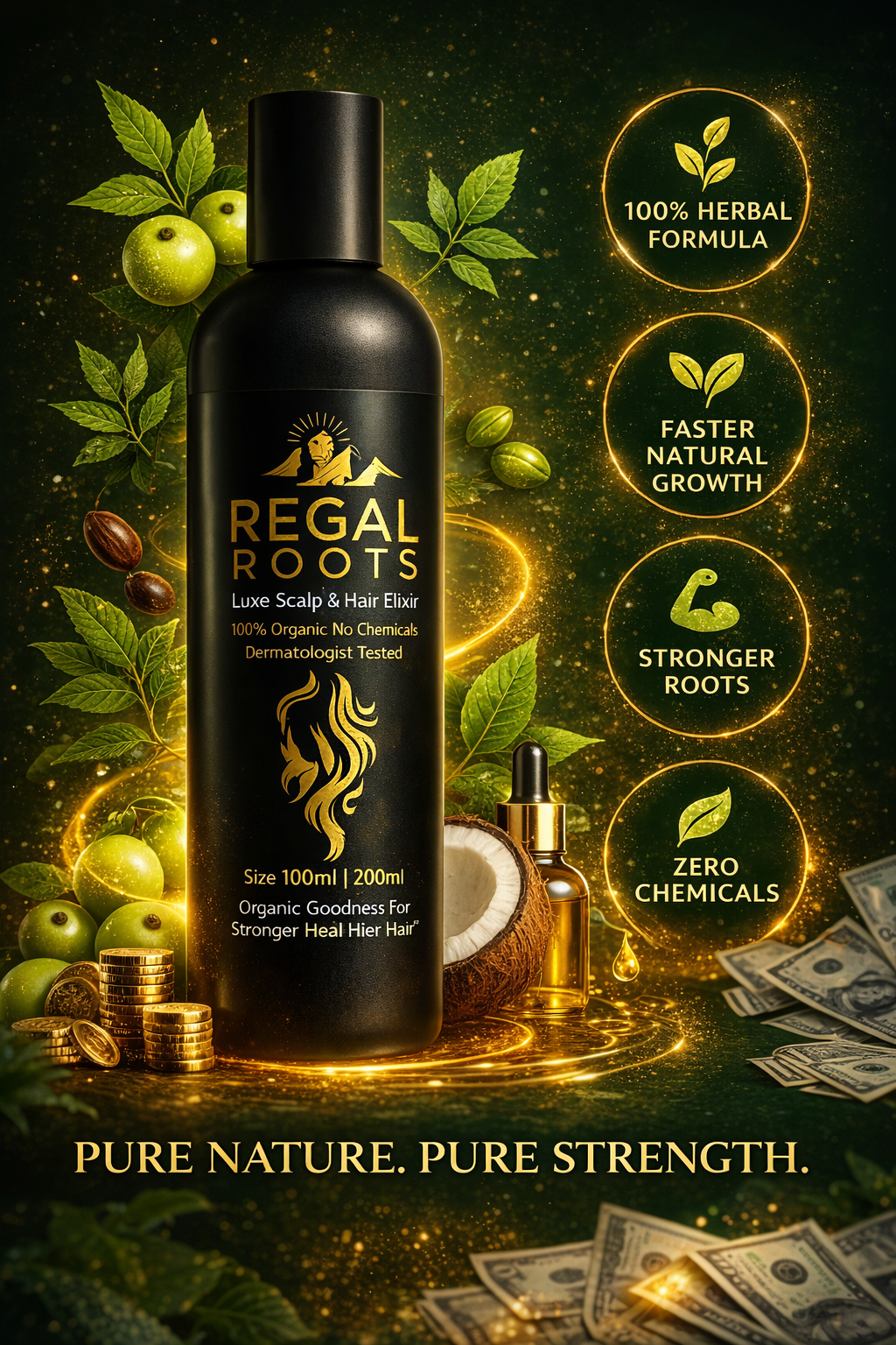 Regal Roots Luxe Hair OIL & Scalp Elixir –