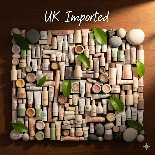 "UK Imported Mini Travel Size Cosmetics Set | Shampoo, Conditioner, Lotion, Face Cream & More"